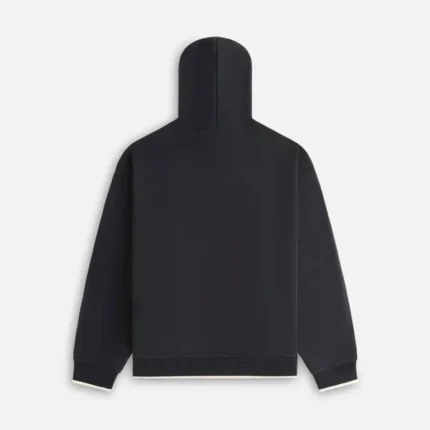Kith Black Maverick Magnified Crest Hoodie