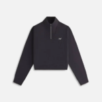 Kith Merch Black Quarter Zip Sweatshirt