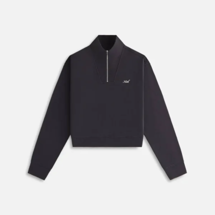 Kith Merch Black Quarter Zip Sweatshirt