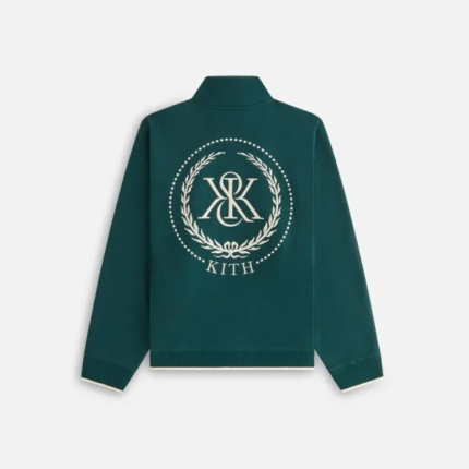 Kith Merch Green Quarter Zip Sweatshirt