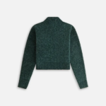 Kith Merch Green Script Quarter Zip Sweatshirt
