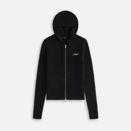 Kith Merch Maverick Zipper Black Hoodie