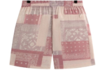 Kith Merch Silk Lyocell Bandana Red Short