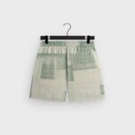 Kith Silk Lyocell Bandana Cedar Short