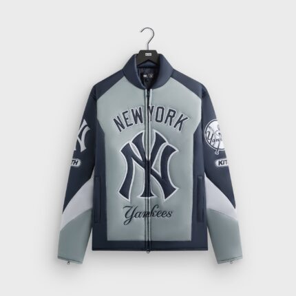 Kith for the New York Yankees Zip Brixton Puffed Jacket