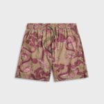 Maharishi 1549 Dragon Swim Shorts Olive Kith