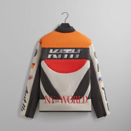 kith full zip brixton puffed jacket