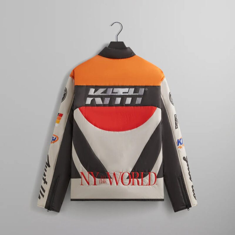 kith full zip brixton puffed jacket