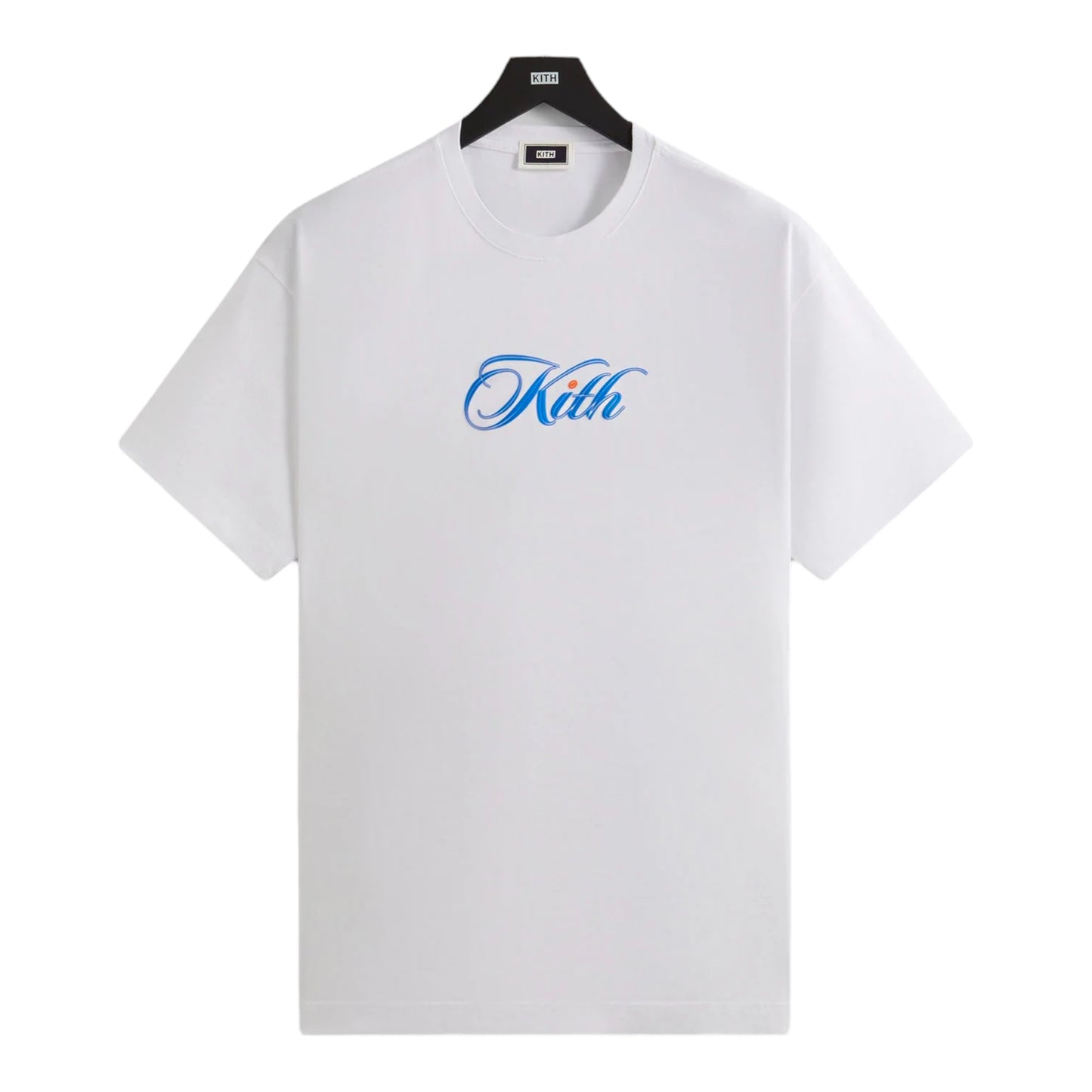 Kith Cursive Logo White Tee Kith Cursive Logo White Tee