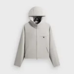 Kith Pinstripe Matteo Zip Up Hoodie