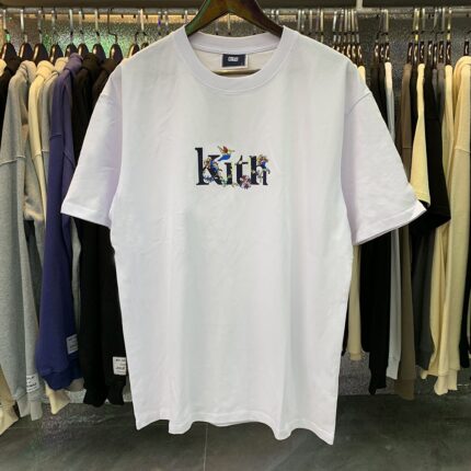 Kith Jacobean Serif Logo Vintage Tee