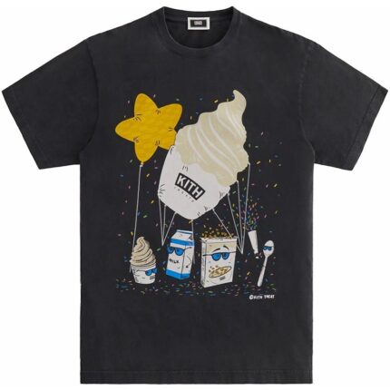 Kith Treats Balloon Vintage Tee Black Men's