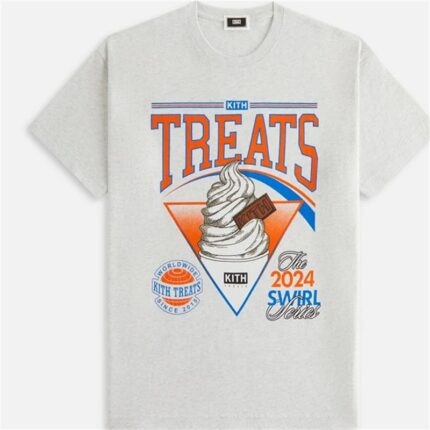 Kith Treats Swirl Series graphic t-shirt