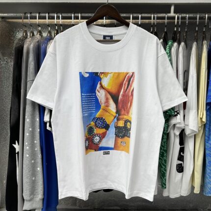 This white Kith x TAG Heuer Scuba Vintage White Tee